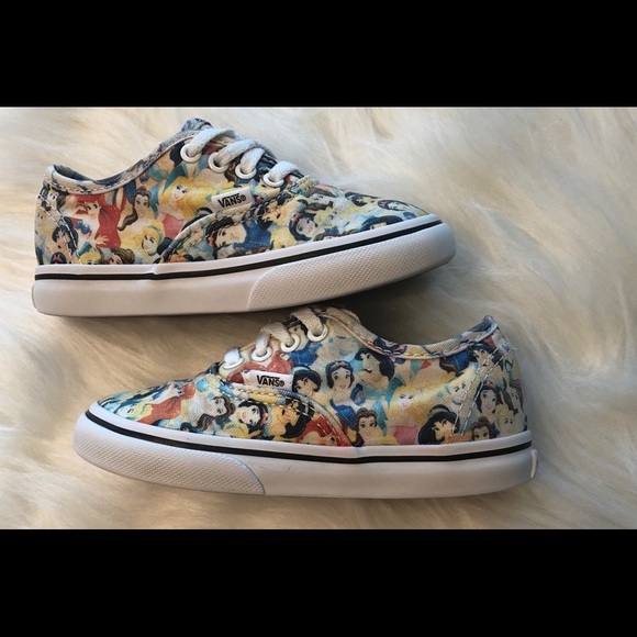 disney vans toddler size 8